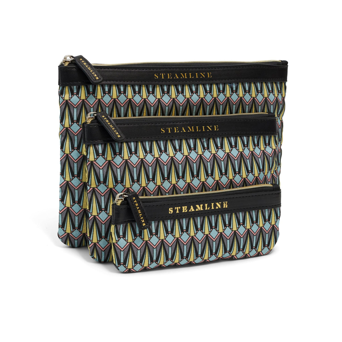 Art Deco Cosmetic Case Set