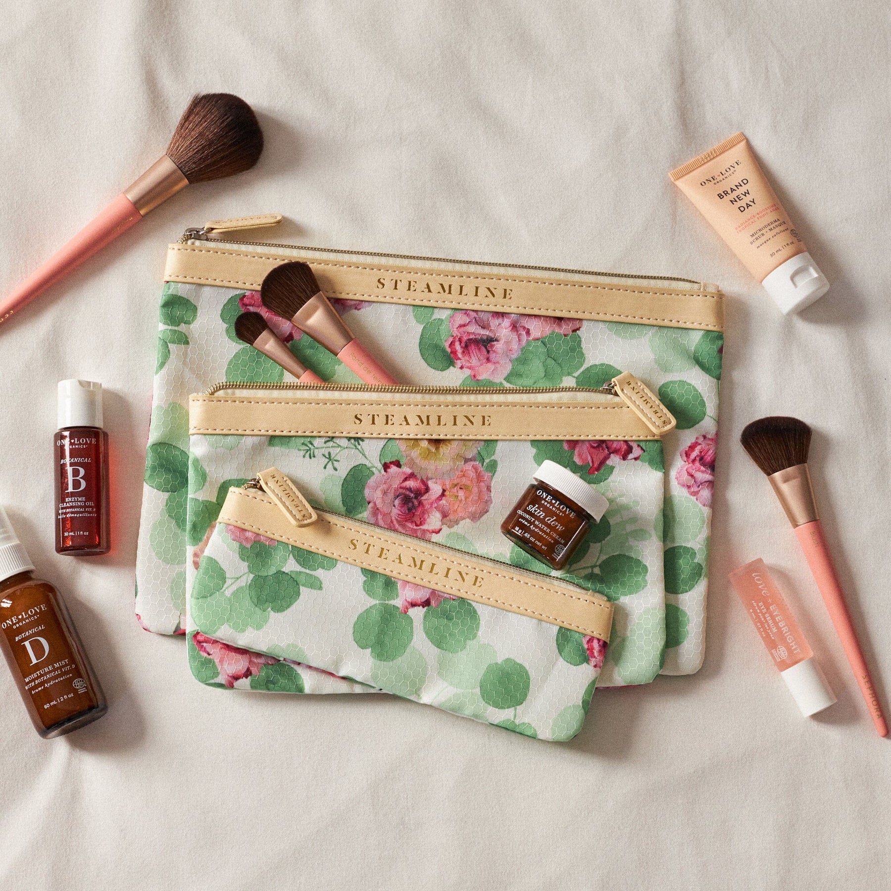 The Floral - Cosmetic Case Set