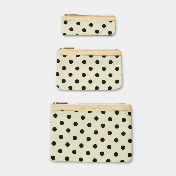 The Polka Dots - Cosmetic Case Set