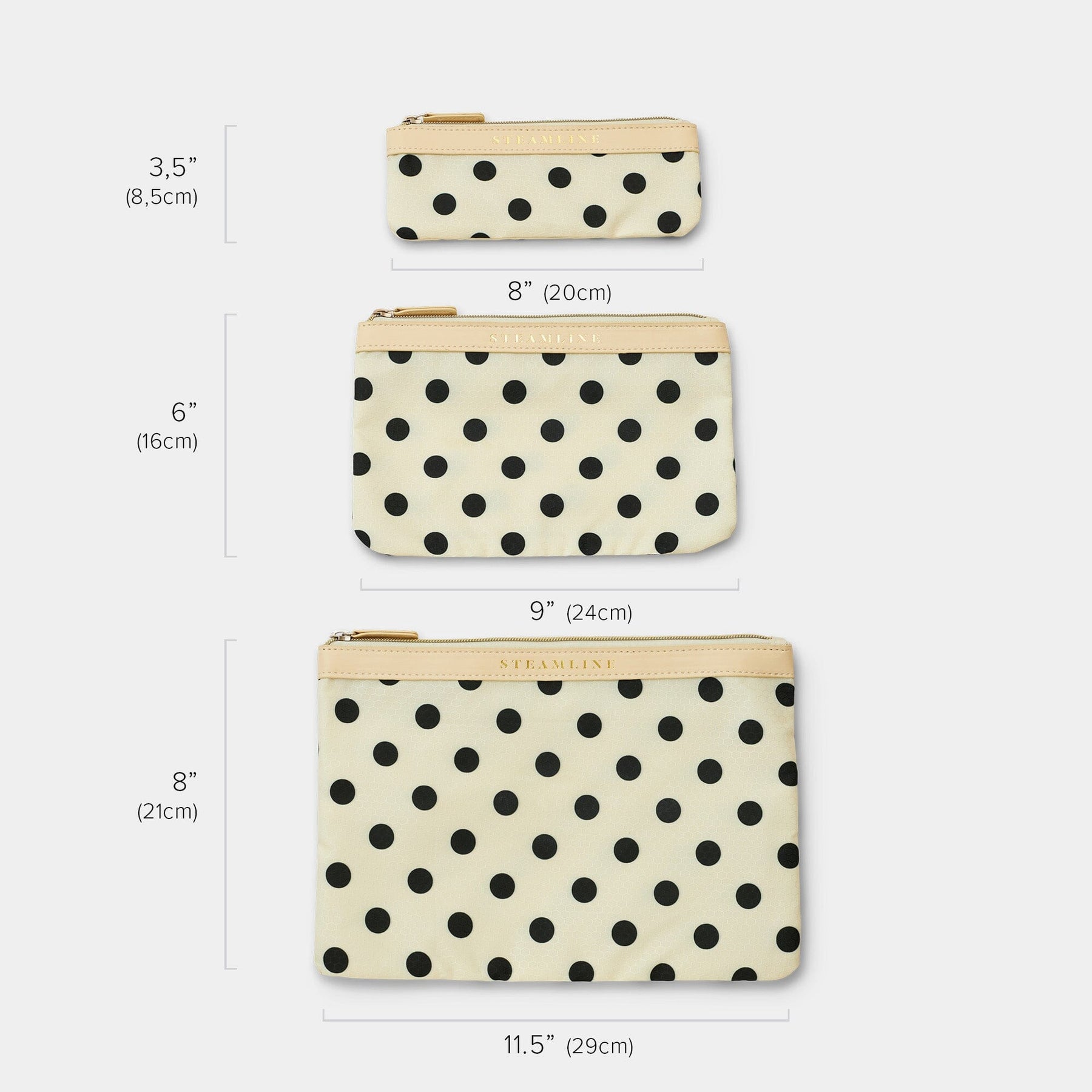 The Polka Dots - Cosmetic Case Set