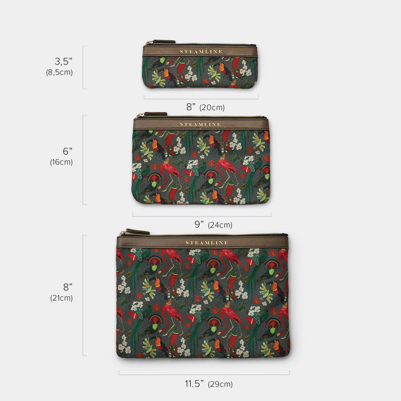 The Olive Bird - Cosmetic Case Set