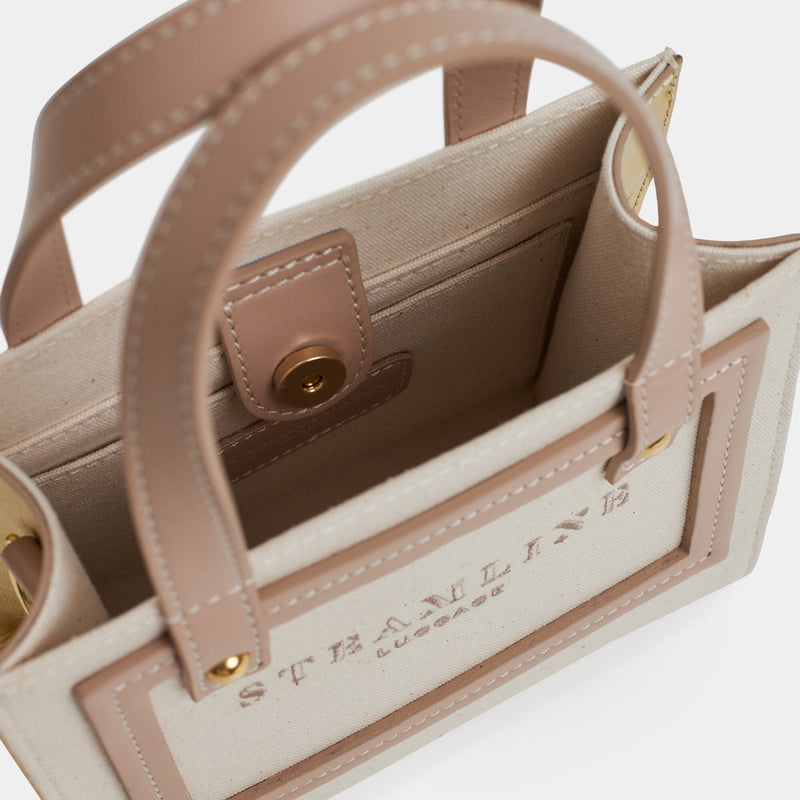 The Navigator - Stone Micro Tote