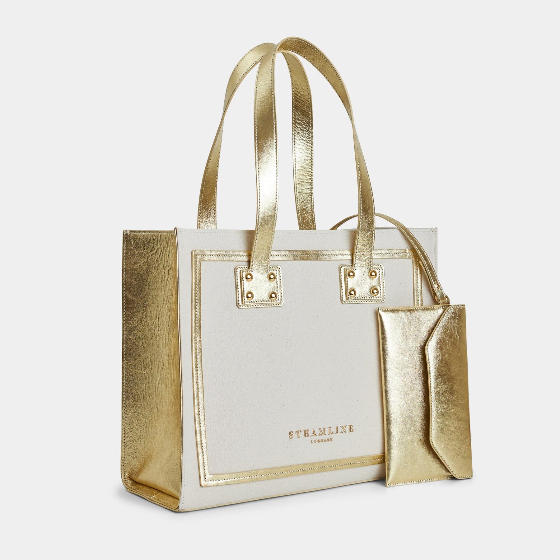 The Navigator - Gold Tote