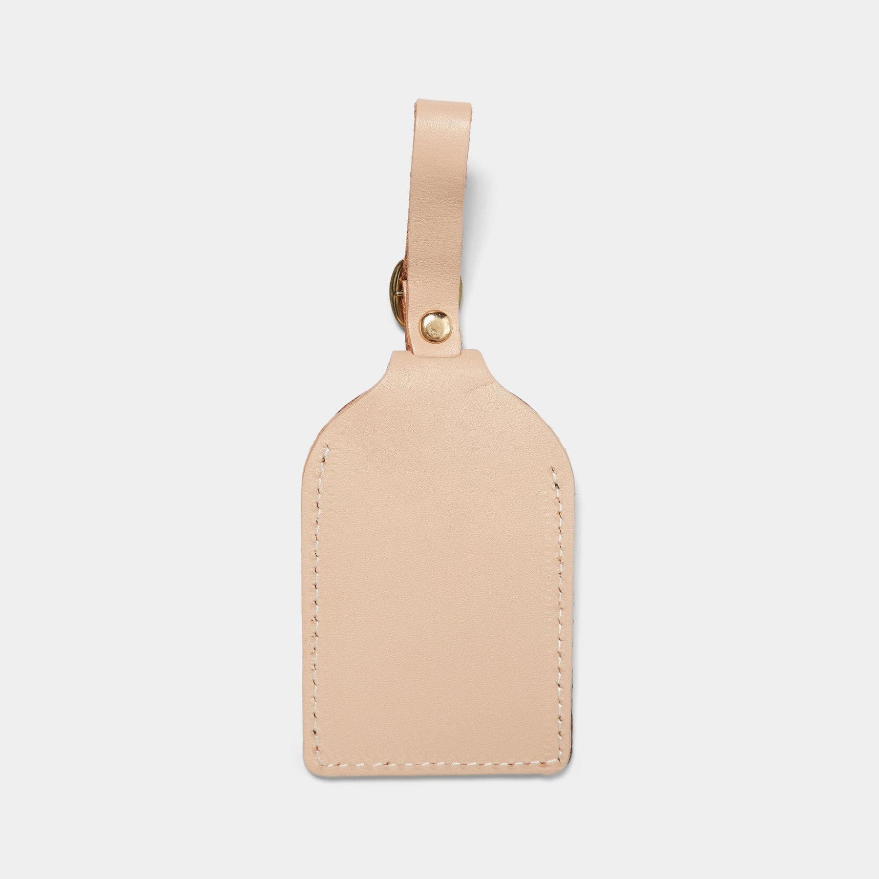 Nude Leather - Luggage Tag Accessories Steamline Luggage 