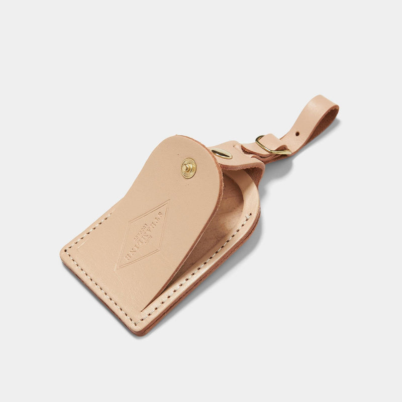 Nude Leather - Luggage Tag Accessories Steamline Luggage 