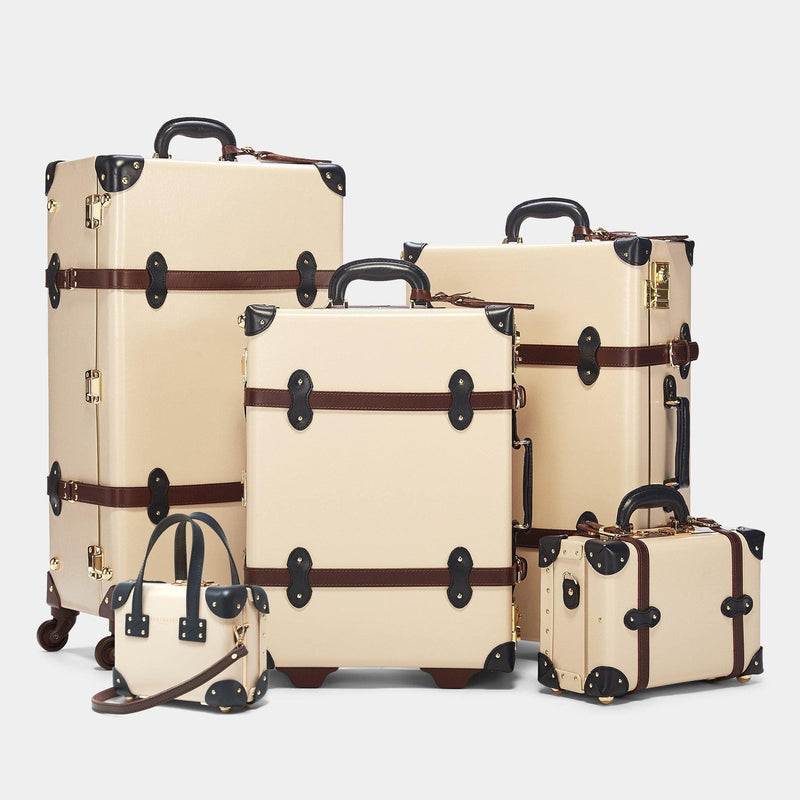 The Architect - Cream Stowaway Stowaway Steamline Luggage 