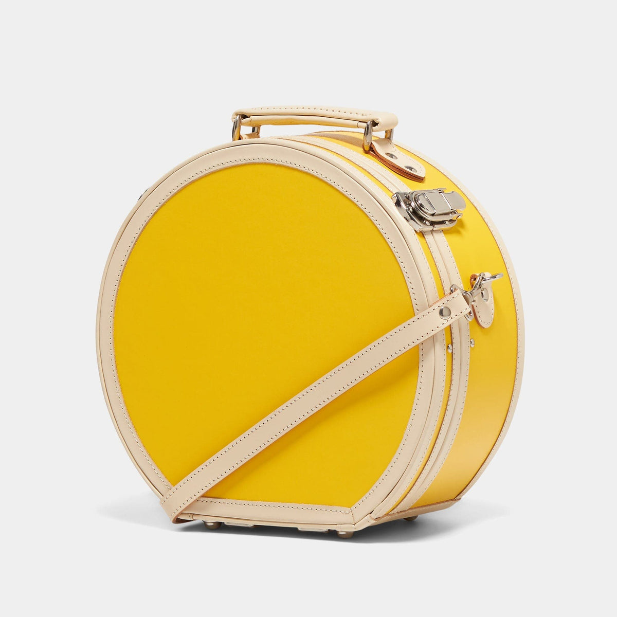 The Correspondent - Canary Yellow Hatbox Small