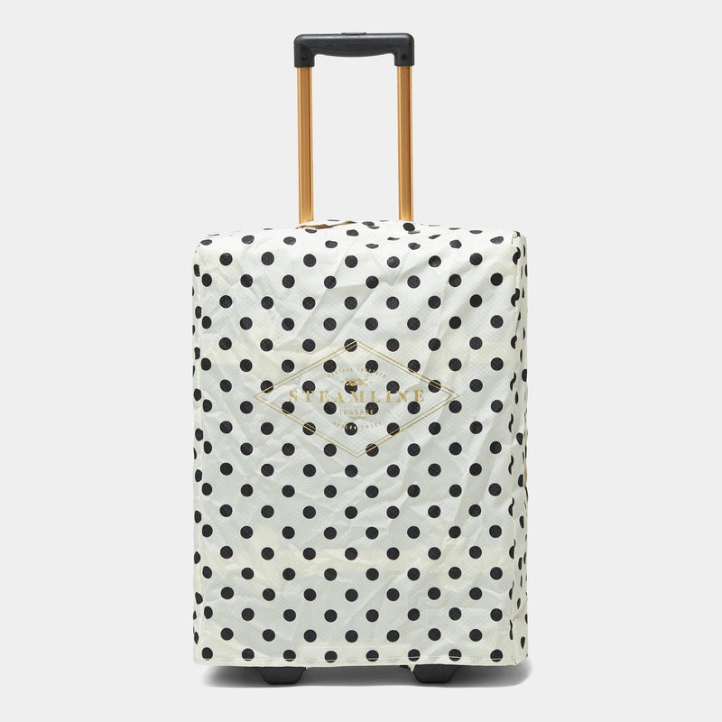 The Polka Dots Protective Cover - Stowaway Size Protective Cover Steamline Luggage 